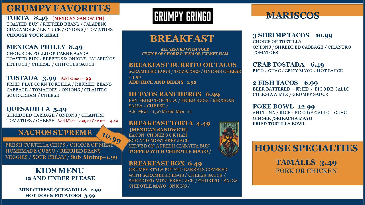 Grumpy Gringo Mexican Classics